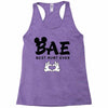 Bae Best Auntie Ever Racerback Tank