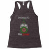 dreaming of a white christmas Racerback Tank
