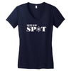 you're in my spot Women's V-Neck T-Shirt