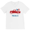 america 2 V-Neck Tee