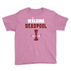 the walking deapool Youth Tee