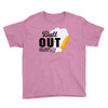 Butt Out Lung Cancer Awareness Youth Tee