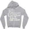 oh sheesh y'all (2) Zipper Hoodie