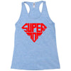 super mom 1 png Racerback Tank