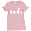 mod 60s music target soul gift new Ladies Fitted T-Shirt