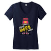 game over man Women's V-Neck T-Shirt