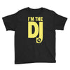 im a dj graphic tee mens Youth Tee