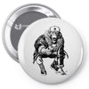 comunist monkey Pin-back button