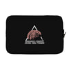 zombie food pyramid Laptop sleeve