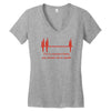 for a moment there you bored me to death Women's V-Neck T-Shirt