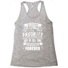 My Grandma Totally Most Favorite History Forever Racerback Tank