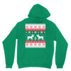 reindeer christmas ugly sweater Unisex Hoodie