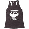 Training to be Like All Might Racerback Tank