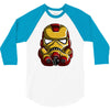 iron man stormtrooper mashup 1 3/4 Sleeve Shirt