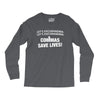 commas save lives t shirt Long Sleeve Shirts