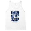 official t shirt mens you me at six sinners never sleep big all sizes Tank Top