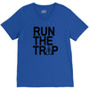 run the trap mens trap music t shirt dope swag hipster flosstradamus t V-Neck Tee
