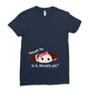 Excuse Me is it January yet? Baby Boy Ladies Fitted T-Shirt