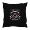 dog of war Throw Pillow