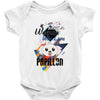 who loves papillon Baby Bodysuit