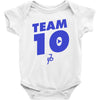 team 10 Baby Onesie