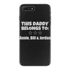 personalised daddy iPhone 7 Plus Case