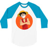 monkey d. luffy 3/4 Sleeve Shirt
