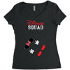Disney Squad Girl Women's Triblend Scoop T-shirt