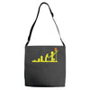 evolution lego basketball sports funny Adjustable Strap Totes
