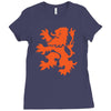 dutch lion rampant Ladies Fitted T-Shirt