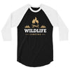 Wildlife Camping 3/4 Sleeve Shirt