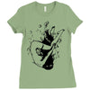 drowning Ladies Fitted T-Shirt