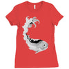 fish Ladies Fitted T-Shirt