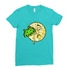 moon invaders Ladies Fitted T-Shirt