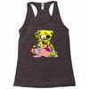 zombie spongebob Racerback Tank