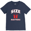 size matters V-Neck Tee