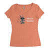 dragon training Women's Triblend Scoop T-shirt