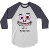 Hell Monster 3/4 Sleeve Shirt