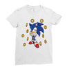 Sonic Rings Ladies Fitted T-Shirt