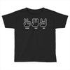 scissors paper rock Toddler T-shirt