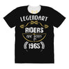 legendary riders are born in 1965 All Over Women's T-shirt