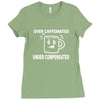 over caffeine Ladies Fitted T-Shirt