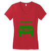 defender land rover Women's V-Neck T-Shirt