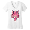 pink foxy Women's V-Neck T-Shirt