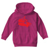 Canada Continent Roots Youth Hoodie