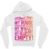 my heart is empty Zipper Hoodie