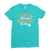 talk dirt to me Ladies Fitted T-Shirt