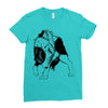 wolf Ladies Fitted T-Shirt