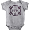 train hard Baby Bodysuit