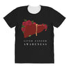 liver cancer awareness All Over Women's T-shirt